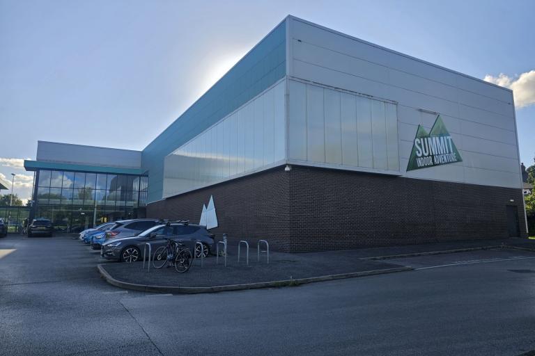 The outside of the Summit building