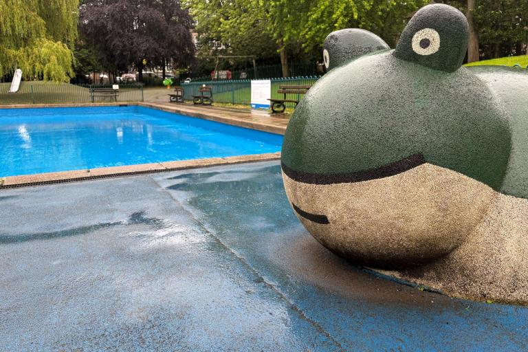 Harrogate paddling pool