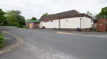 An unused building in Catterick