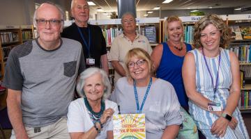 A group in Eastfield Library.