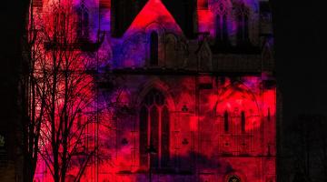 Selby Abbey illuminations