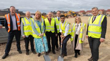 Prime Minister Rishi Sunak, who is the MP for Richmond in North Yorkshire, joined the milestone occasion which signalled the start of construction of a new primary school in Northallerton.