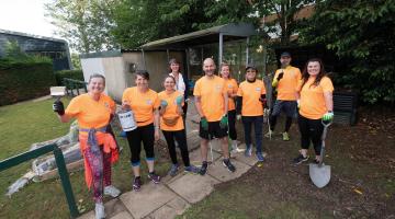 Members of the Harrogate-based Community Fit including one of its founders, James Tilburn