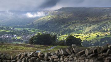 A view of Swaledale