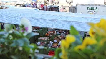 A stall at Thirsk market