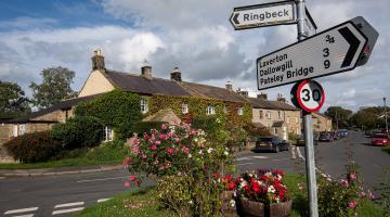 A view of views of Kirkby Malzeard, near Ripon, where the first of the joint developments is located.