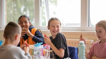 Children enjoying the FEAST programme. Photo credit: Oliver Dixon Photography.