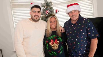 Paul and Alison Blacker have spent every Christmas together with Dominic for the past two decades.