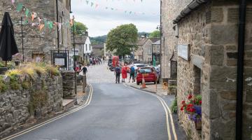 Grassington town centre