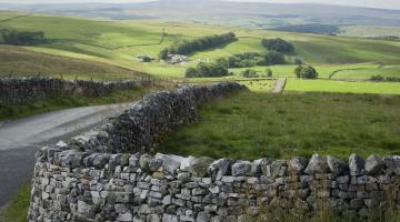 A landscape in North Yorkshire