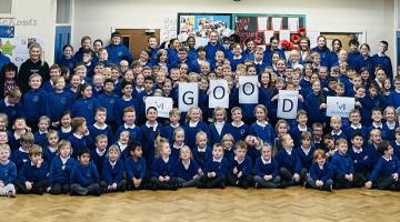 Students at Moorside Primary School and Nursery in Ripon