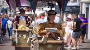 Phileas Fogg will be one of the star attractions at the Scarborough Streets festival in May. (Credit: Mike Jarman)