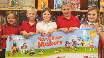 Pupils visiting Ingleton Community Library are excited to take part in this year’s challenge
