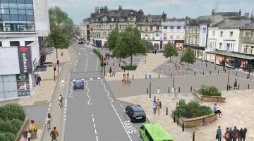 Station Parade in Harrogate artist impression