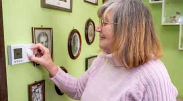 Tenant Barbara Rickards recently saw her home fitted with a range of eco-friendly upgrades. Improvements are ready to be rolled out at a further 150 socially-rented homes across North Yorkshire