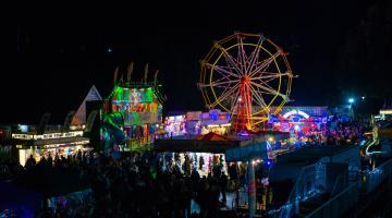1.	Scarborough Sparkle filled the town’s Open Air Theatre at the weekend.