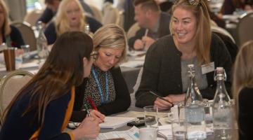 School leaders, councillors and representatives discuss the issues and stage workshops to come up with potential solutions