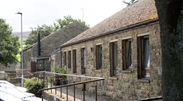 A row of houses in North Yorkshire