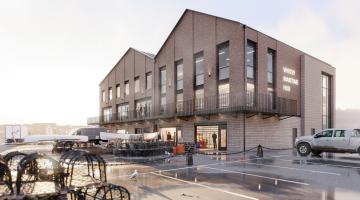 Whitby Maritime Training Hub artist impression