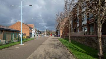 A view of Eastfield