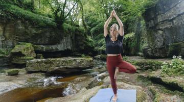 Yoga at How Stean Gorge