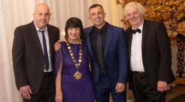 Cllr Swiers and family