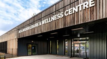 The entrance to Active North Yorkshire Ripon – The Jack Laugher Centre.