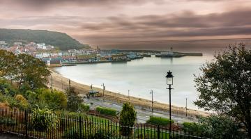 A general view of Scarborough.