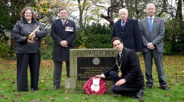 Remembrance Day, County Hall, Northallerton, November 11, 2025