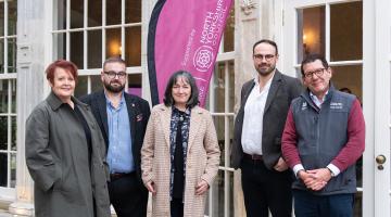 A group of people at the Tourism advisory group