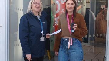 Two ladies stood together