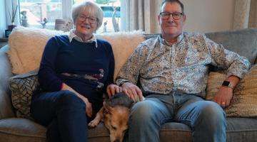 Margaret Metcalfe, aged 67, and her 68-year-old husband, Tim, from Northallerton