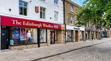 Skipton High Street shopping area