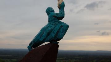 A photo of how the new sculpture, Aqua Vitalis, is set to look. The artwork is due to be located close to Scarborough Spa and will feature a striking female figure inspired by Thomasin Farrer, who discovered the apparently medicinal properties of town’s spa waters in 1626.