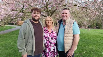 Ashley, Diane and Stuart