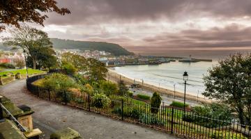 A scenic shot of Scarborough