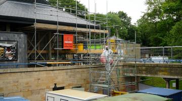 Work taking place at Active North Yorkshire Richmond