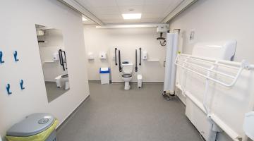 Inside the new changing places
