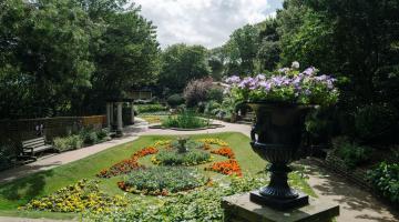 South Cliff gardens in Scarborough