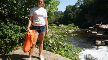 Jasmine Harrison at Richmond Falls