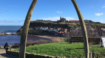 Whitby whalebone arch