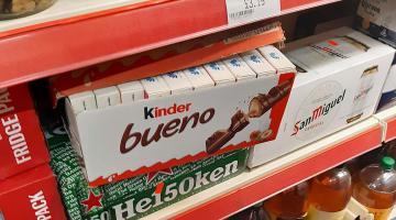 Illegal vapes concealed in confectionary boxes.