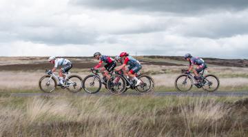Riders in the women’s race of the Tour of Britain are pictured passing through the North Yorks Moors during last year’s event. (Pic credit: swpix.com)