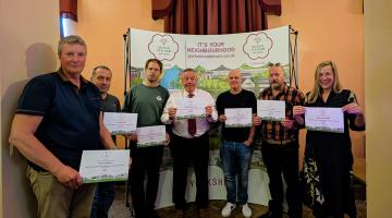 The Yorkshire in Bloom awards ceremony took place in Tadcaster yesterday (Thursday, September 24), attended by members of the council’s parks team and representatives from community groups.