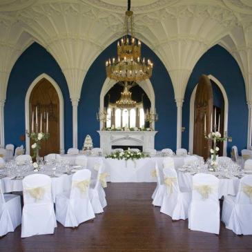 Lots of seating for a large number of guests.