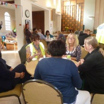 A group of MIRT volunteering in North Yorkshire.