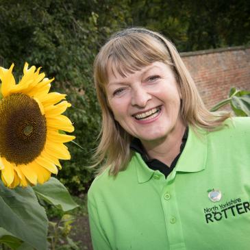 A North Yorkshire Rotters volunteer.