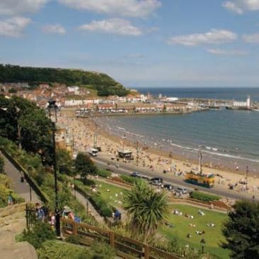 Beautiful view of South Bay from St Nicholas gardens