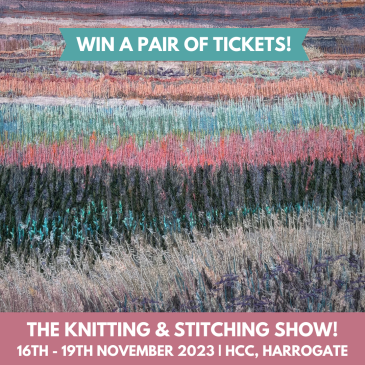 Win a pair of tickets to the knitting and stitch show