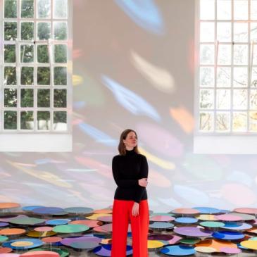 Photo of Liz West at Our Colour Reflection, 2016. Image credit Hannah Devereux
